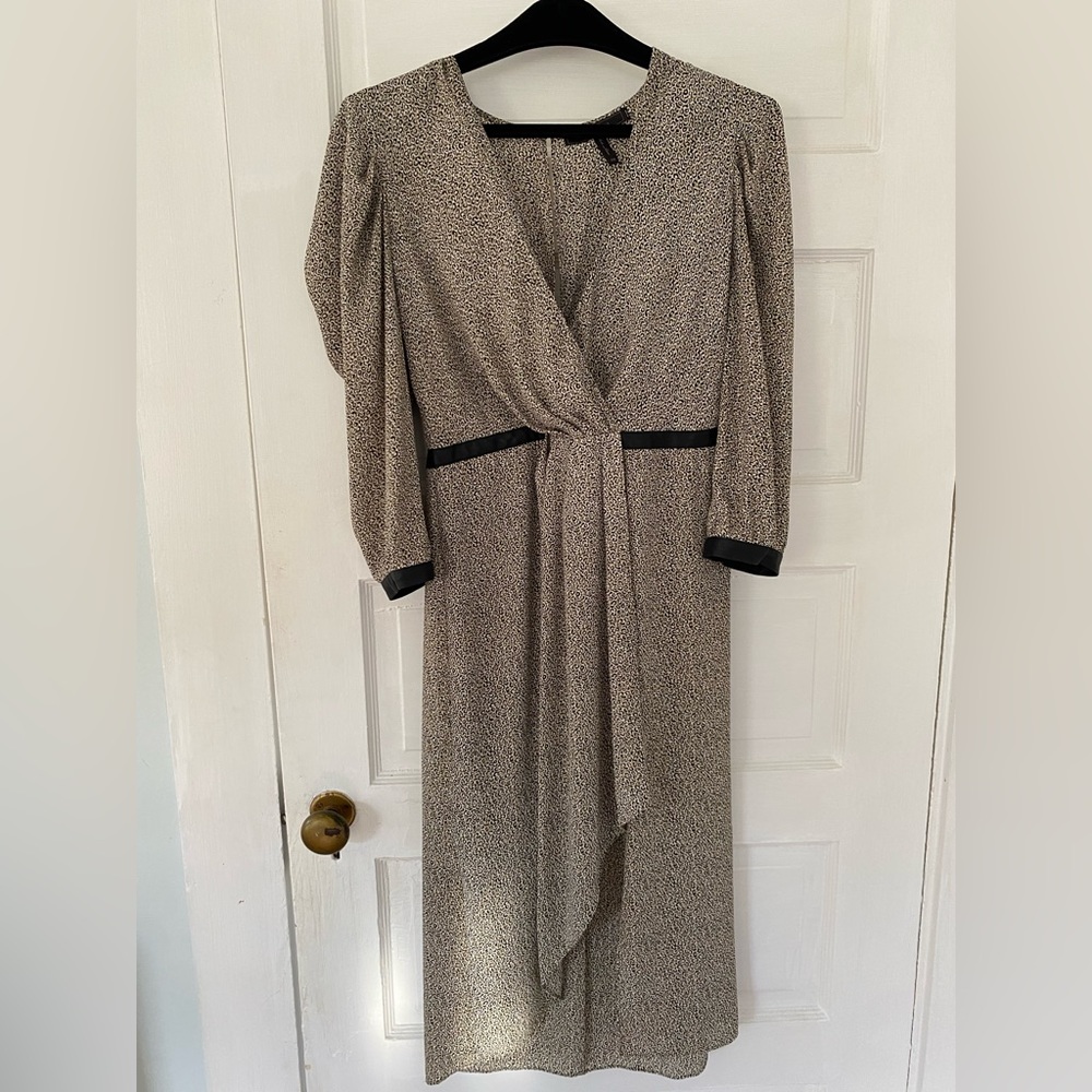 BCBG MaxAzria Leopard Print Dress Size 8